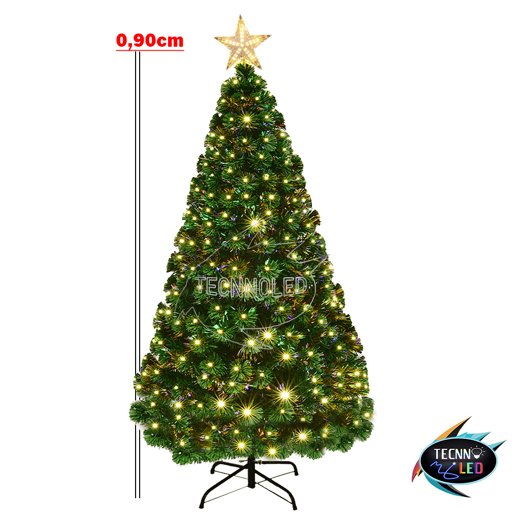 Árvore de Natal Com Enfeites 90cm