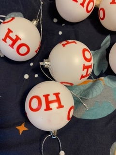 Bola de Natal HOHO 6cm 8 Peças para Decoração - comprar online