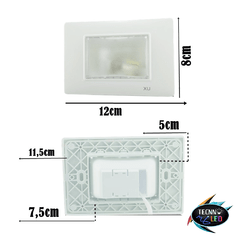 Balizador Led G4 4x2 4w Branco Quente IP65 Bivolt - loja online