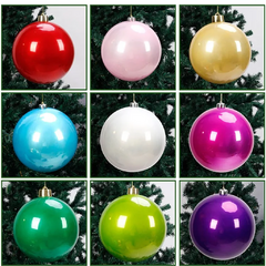 Bola de Natal 6cm Peroladas tubo com 12 peças - comprar online