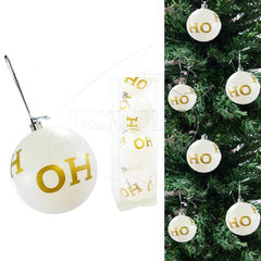 Bola de Natal HOHO 6cm 8 Peças para Decoração na internet