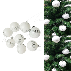 Bola de Natal HOHO 6cm 8 Peças para Decoração - loja online