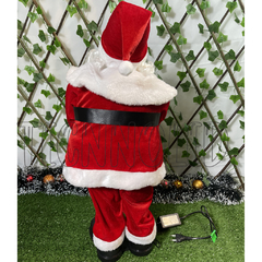 Papai Noel 60CM Com Saxofone Dançante Musical Decoração Natal Bivolt - loja online