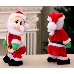 Boneco Papai Noel Musical Danca Mexe Bumbum Decoração Natal Divertido - comprar online