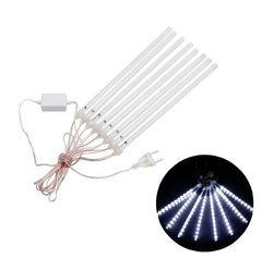 Tubo LED Chuva Meteoro Snowfall Branco Frio Bivolt Impermeável