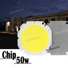 Chip Cob Led 50w Para Reposição De Refletor 50w Branco Frio na internet