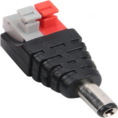 Conector Plug P4 Macho ou Fêmea Com Botão de Pressão - comprar online