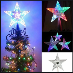 Ponteira para Árvore de Natal Estrela RGB com Leds Super Brilho na internet