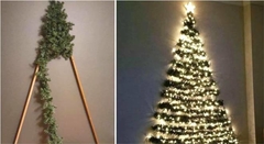 Festão Luxo 11cm Verde Natal ponta nevada 2mt para decoração na internet