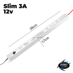 Fonte de Alimentação Chaveada 12v 3A Ultra Slim - comprar online