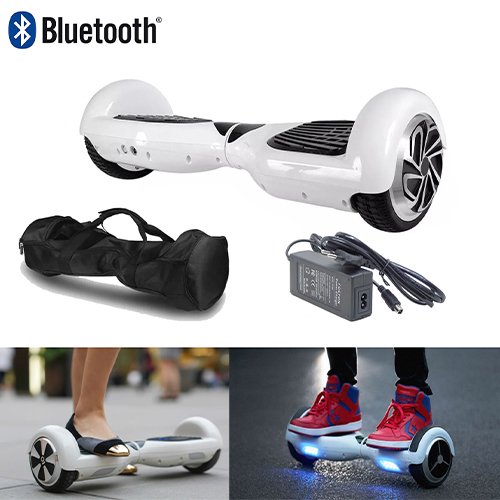 Hoverboard Skate Eletrico 6.5 Bluetooth Duas Rodas Balance Cor