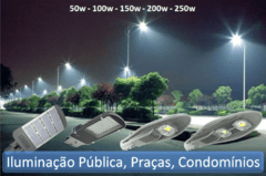 Luminária Pública Led SMD 200w Branco Frio IP67 na internet