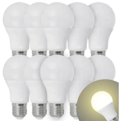 Lâmpada Led Bulbo 7w Branco Frio Bivolt - Tecnnoled