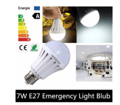 Lâmpada Bulbo Led 7w Emergência Branco Frio na internet