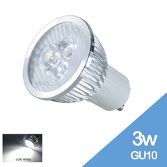 Lampada Super Led Dicroica 3w Gu10 Branco Frio 6000k Bivolt - loja online