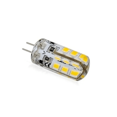 Lâmpada Led Halopin G4 2w 12v Bipino Branco Frio