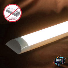 Lâmpada Led Tubular Linear 40w Branco Quente bivolt - comprar online