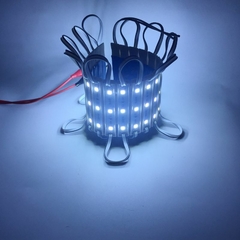 MÓDULO RESINADO LED SMD 4040 Com 3 LED 12V 0,72w IP65 BRANCO FRIO 6500K - Tecnnoled