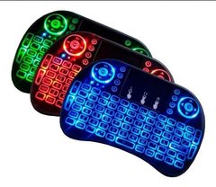 Mini Teclado Keyboard Sem Fio Wireless Iluminado Luz Led - comprar online
