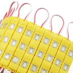 Módulo Injetado Led SMD 7020 c/ 3Led 12v 1,5w IP65 Amarelo Âmbar - comprar online