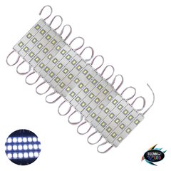 Módulo Injetado Led SMD 7020 c/ 3Led 12v 1,5w IP65 Branco Frio 6000k