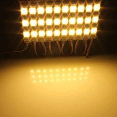 Módulo Injetado Led SMD 7020 c/ 3Led 12v 1,5w IP65 Branco Quente 3500K na internet