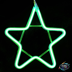 Estrela Luzes Neon Pendente para Decoração 30cm Vrede Ip44 110v