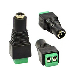Conector Plug P4 Macho ou Fêmea Com Borne - Tecnnoled