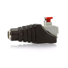 Conector Plug P4 Macho ou Fêmea Com Botão de Pressão