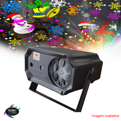 Projetor De Led Natalino Decoração Natal Laser Refletor