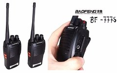 Kit 2 Rádio Comunicador Ht Baofeng Bf-777s Walk Talk Uhf Vhf na internet