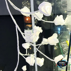 Ramo de Rosas 48 Leds Branco Quente - comprar online