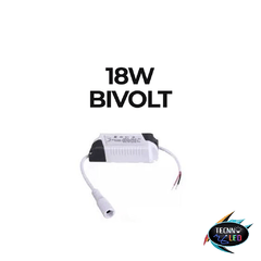 Reator Driver Para Plaflon 18w Bivolt - Tecnnoled