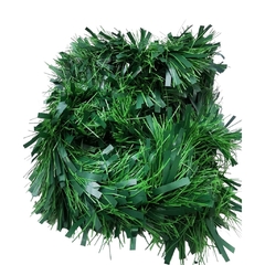Festão Luxo 9cm Verde Natal 2mt para decoração