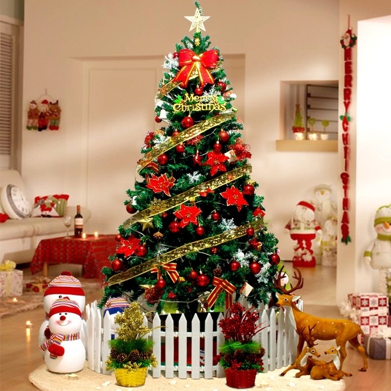 Árvore de Natal Tradicional Pinheiro 1,80cm Verde 388 Galhos Cheia