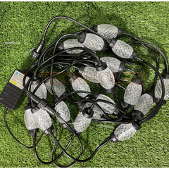 Varal Led Strobo 6 metros 20w com 20 lâmpadas bivolt ip65 - loja online