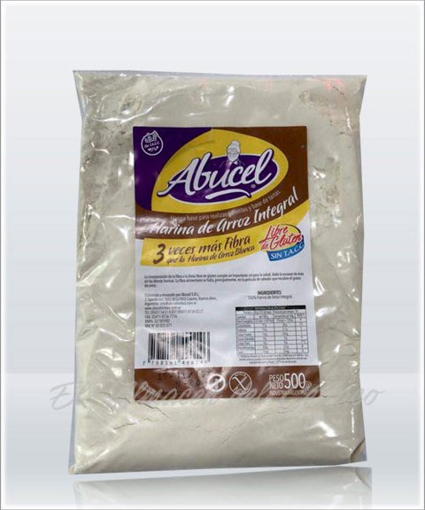 Abucel - Harina de arroz integral