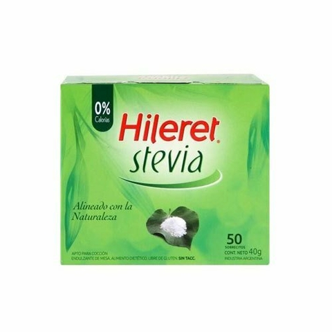 Hileret - Stevia en polvo en sobres