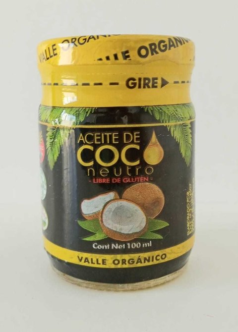 Valle orgánico - Aceite de coco neutro 100ml