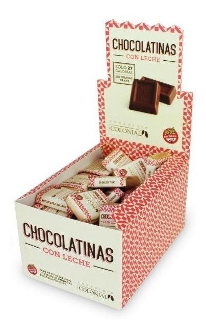 Colonial Chocolatinas con leche