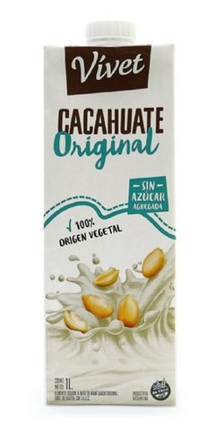 Vivet - Leche de cacahuate original