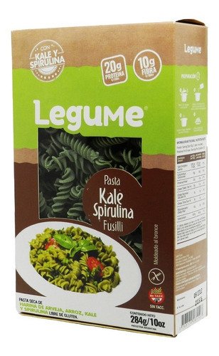 Legume - Pasta de Kale y Espirulina