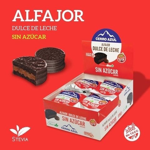 CerroAzul Alfajor sin azúcar agregado Sin TACC