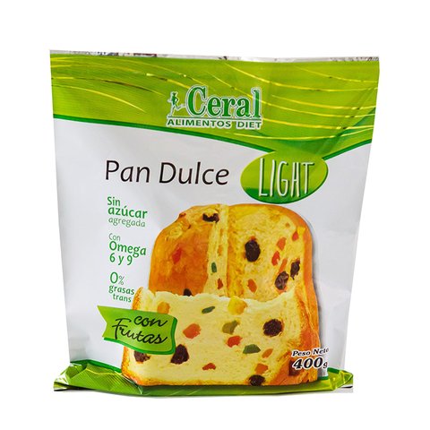 Ceral - Pan dulce con frutas sin azúcar agregada