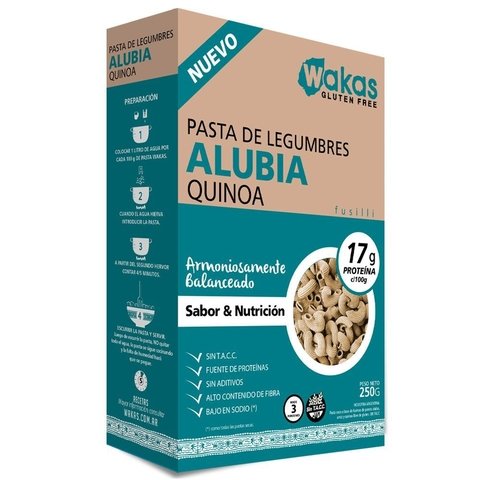 Wakas - Pasta de porotos alubia y quinoa