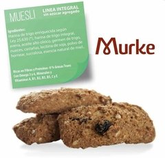 Murke - Galletitas integrales con azúcar - Dietetica Yuyos
