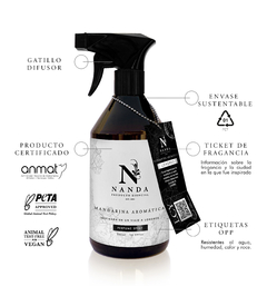 Perfume Spray x 500ml EN CAJA - MANDARINA AROMÁTICA - comprar online