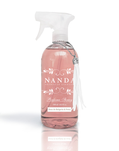 Perfume Spray x 500ml - Rosa de Bulgaria & Fresa