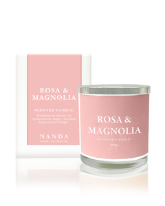Vela Aromática Tennesse - rosa & magnolia