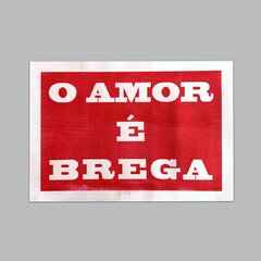 Print Amor Brega - comprar online